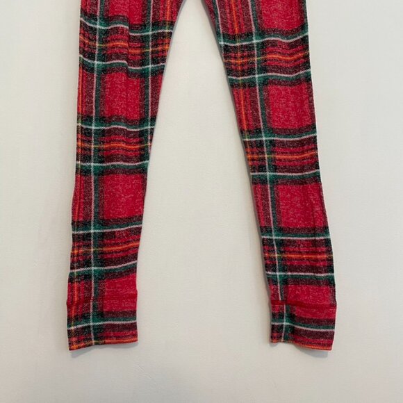 VS PINK VICTORIAS SECRET Cozy Sleep Jogger Pants Red Plaid CHRISTMAS Pajamas PJs - Picture 11 of 11